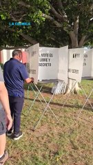 #Elecciones  | En punto de las 6 de la tarde se cerraron oficialmente las casillas, comenzando con el desarme de las mismas.