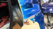 (part 3) Step-by-Step Guide_ Fixing a Tesla Model 3 Rear End on the Celette Bench