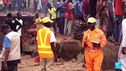 Inundaciones en Nigeria arrasaron con viviendas y familias enteras