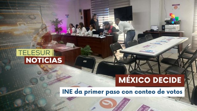 INE inicia conteo de votos para resultados preliminares de órganos judiciales en México