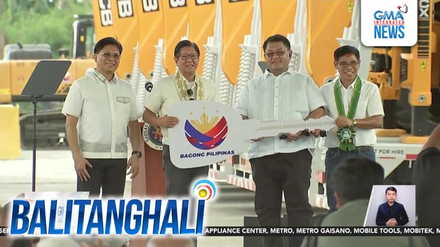 Halos P800-M na halaga ng iba't ibang uri ng equipment at sasakyan, bahagi ng ika-3 tranche ng re-fleeting ng NIA | Balitanghali