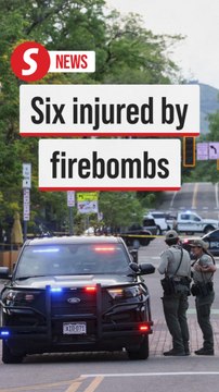 Man attacks Colorado crowd with firebombs, 6 people injured