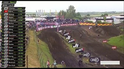 MXGP 2025. Round 10. Germany. MXGP Race 2