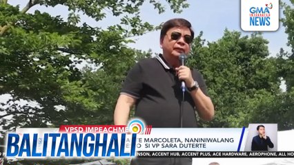 Senator-elect Rodante Marcoleta, naniniwalang mananatili sa puwesto si VPSD | Balitanghali