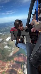 Skydiving __ Took the Ultimate Plunge #youtube #youtubeshorts #skydiving #hittvfun #fun #adventure