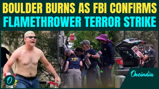 COLORADO TERROR ATTACK: ‘Free Palestine’ Attacker TORCHES Jewish Activists With FLAMETHROWER at Mall