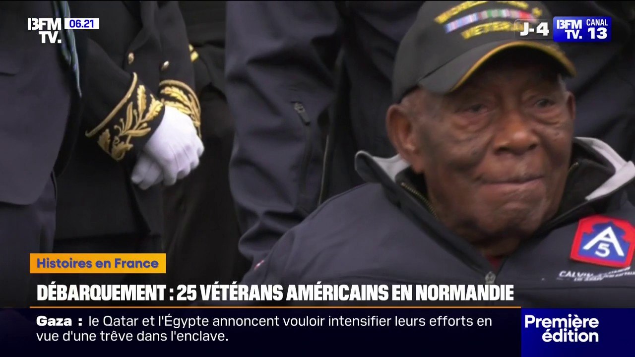 Les premiers vétérans américains arrivent en Normandie à l'occasion du 81e anniversaire du débarquement