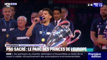 Les joueurs du PSG ont été accueillis en héros au Parc des Princes