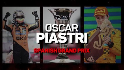 Spanish GP F1 Star Driver - Oscar Piastri