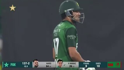 Hasan Nawaz vs Mehidy Hasan Miraz  Pakistan vs Bangladesh  3rd T20I, 2025  PCB