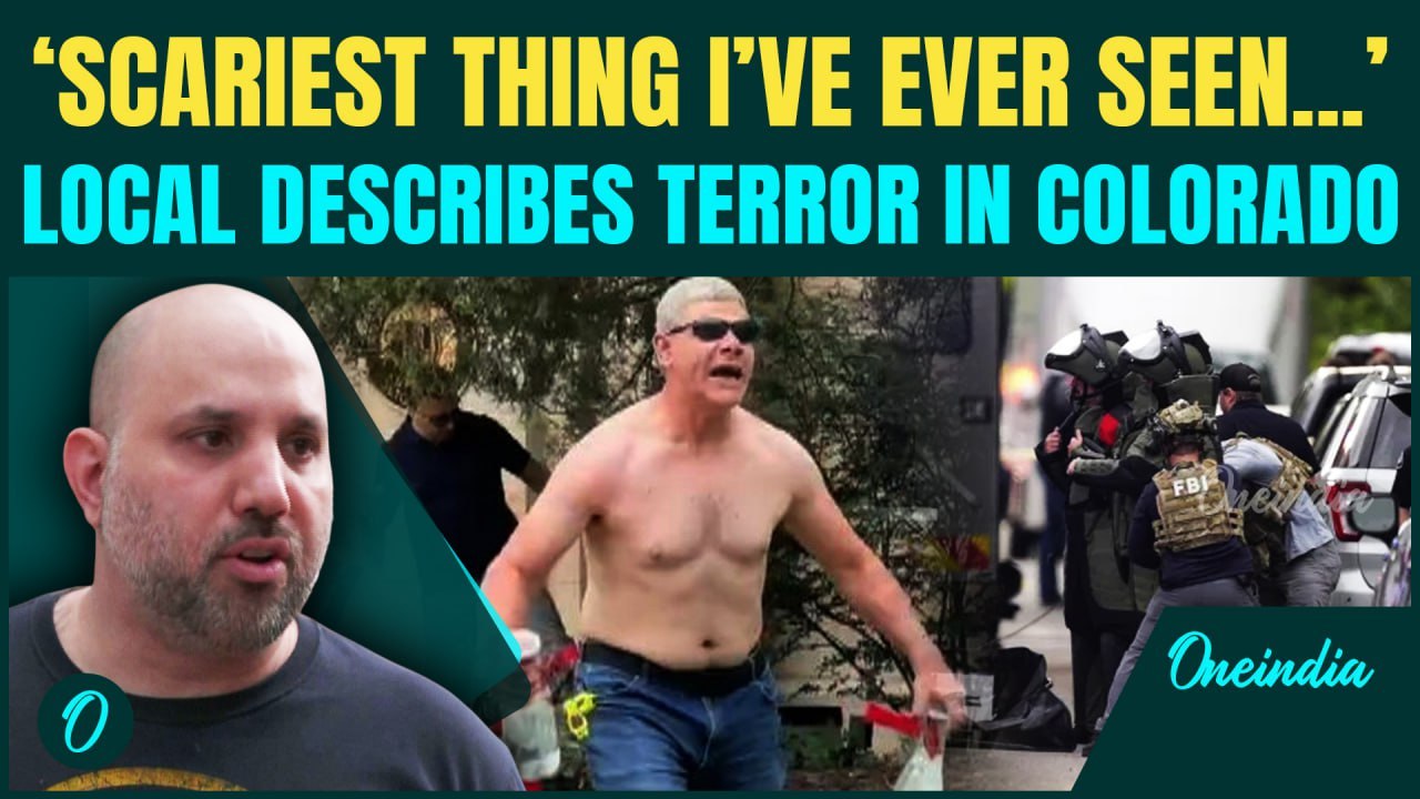‘I Was Terrified’: Local Witness Explains Brutal Firebomb Attack in Colorado During Israeli Rally
