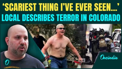 ‘I Was Terrified’: Local Witness Explains Brutal Firebomb Attack in Colorado During Israeli Rally