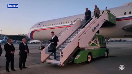 Rusya heyeti görüşmeler için İstanbul'a geldi