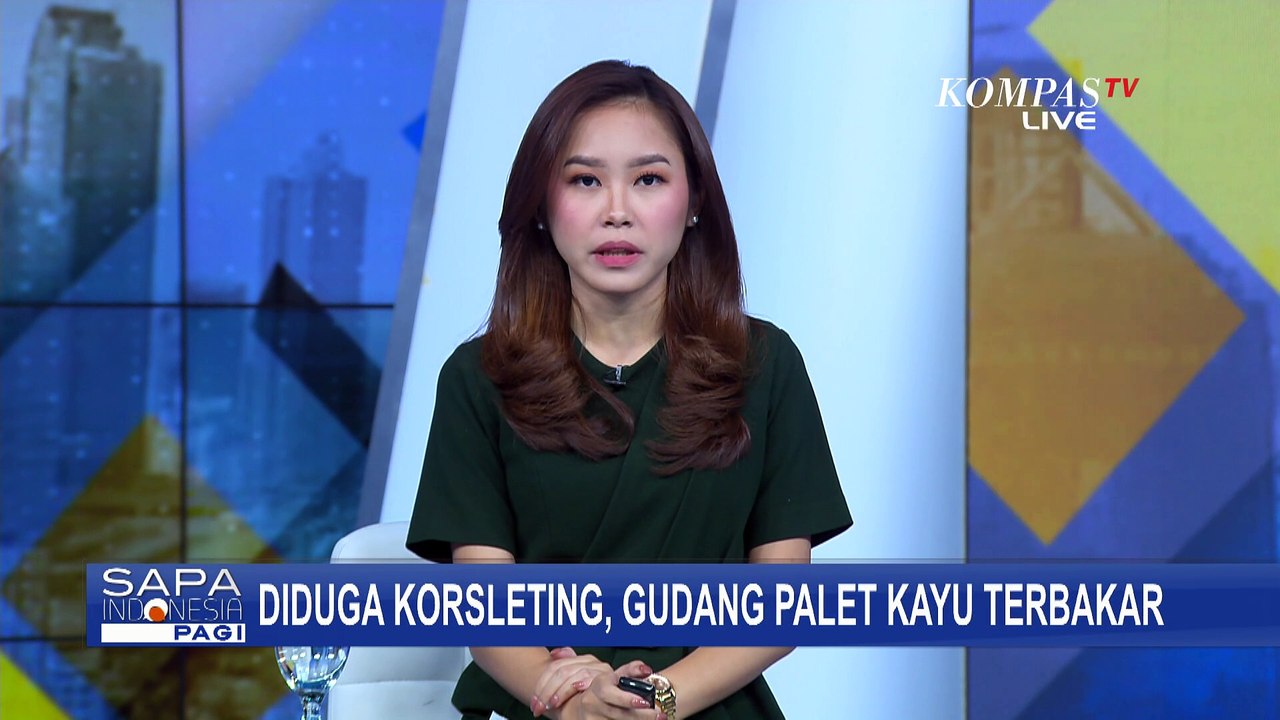 Kebakaran Hebat Landa Gudang Palet Kayu di Bogor, Diduga Korsleting