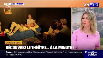 Des pièces de 15 minutes pour un public de 15 personnes...C'est le concept du théâtre à la minute