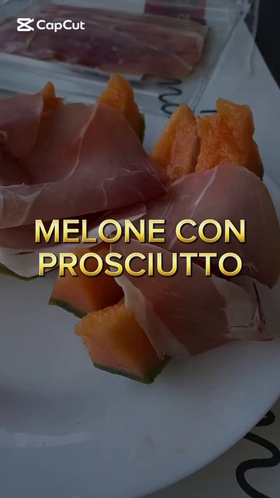 Melone con prosciuto