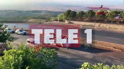 Hatay'da tarım işçilerini taşıyan servis takla attı! 25 yaralı