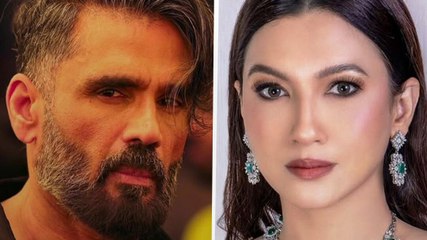 Suniel Shetty पर Gauahar Khan का कमेंट, बोलीं...