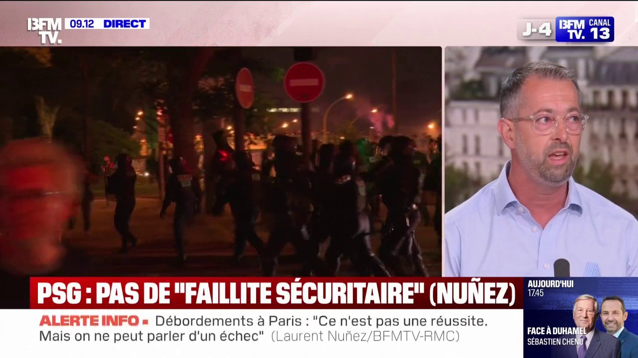 Dispositif de sécurité pour la finale de la Ligue des champions": On considère que l'évènement était bien calibré", explique Loïc Travers (Alliance Police)