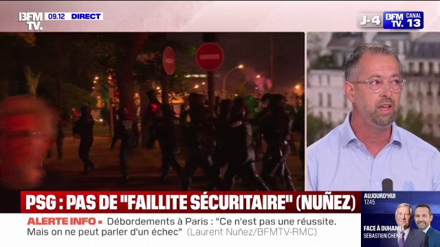 Dispositif de sécurité pour la finale de la Ligue des champions : On considère que l'évènement était bien calibré , explique Loïc Travers (Alliance Police)