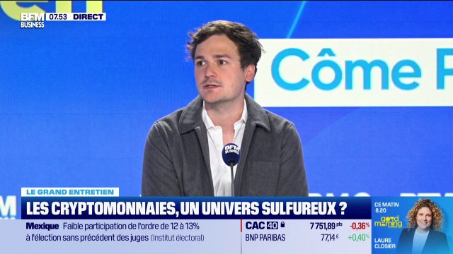 Côme Prost-Boucle, DG de Coinbase France sur le marché des cryptos: Il y a une volonté des clients de s'exposer à cette classe d'actifs