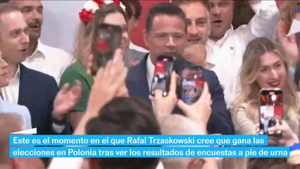 Confusión en Polonia: el liberal Trzaskowski cree que gana las elecciones antes de ver la victoria de Nawrocki