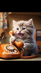 This Kitten's Phone Call Will Make Your Day!☎️😻