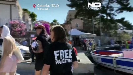 Greta Thunberg and 11 activists embark on mission to Gaza amid blockade