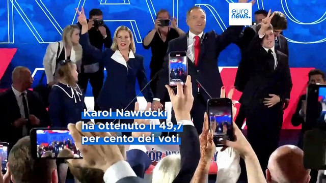 Elezioni presidenziali in Polonia, vince il candidato di Diritto e Giustizia Karol Nawrocki