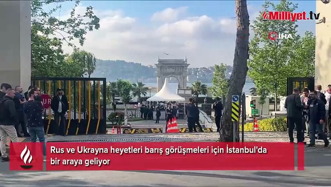 Rus ve Ukrayna heyetleri İstanbul'da bir araya geliyor