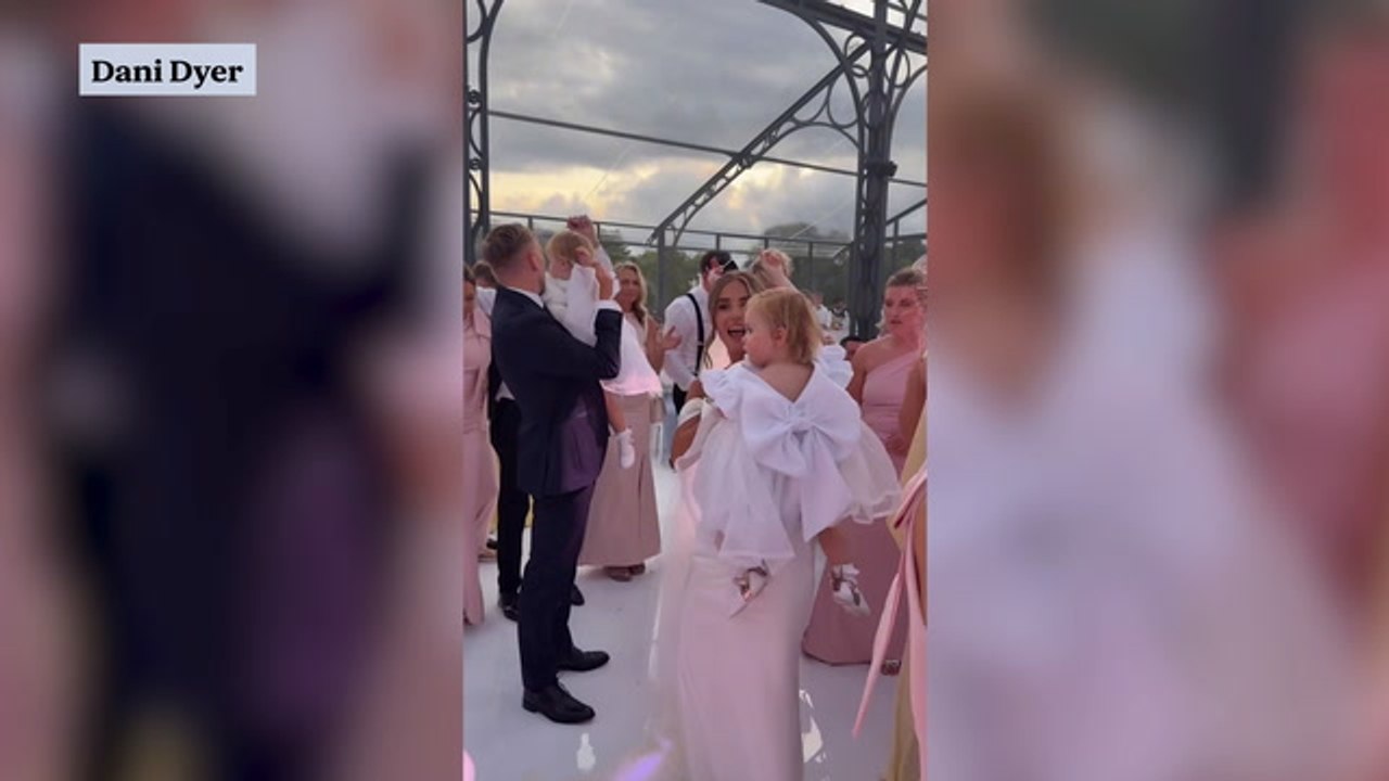Dani Dyer shares emotional first dance with proud dad Danny