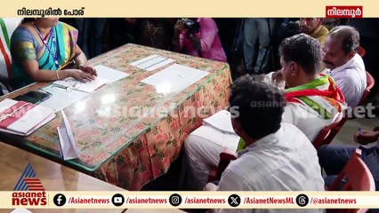 നിലമ്പൂരിൽ നാമനിർദേശ പത്രിക സമർപ്പിച്ച് പി വി അൻവർ