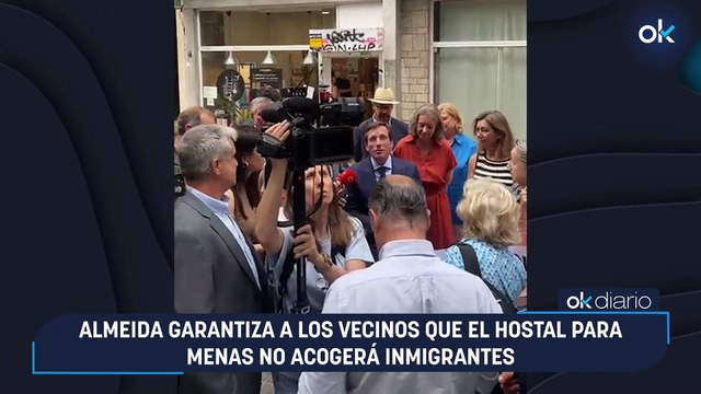 Almeida garantiza a los vecinos que el hostal para menas no acogerá inmigrantes