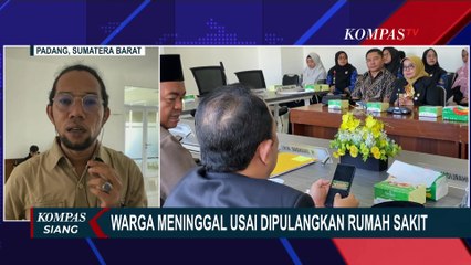 Respons Wali Kota dan DPRD Kota Padang soal Warga Meninggal Diduga Ditolak RSUD Rasidin