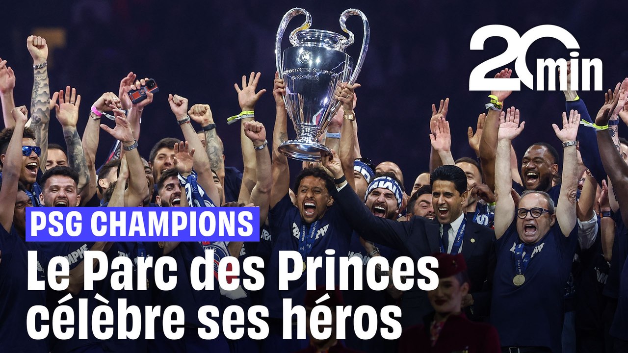 PSG champion : Le Parc des Princes en folie pour recevoir ses héros