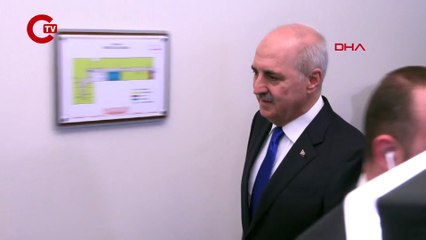 TBMM Başkanı Numan Kurtulmuş, Meclis'te DEM Parti'yi ziyaret etti