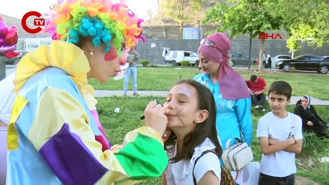 Kanseri yenen Ali Asaf için Diyarbakır’da da balon uçurdular