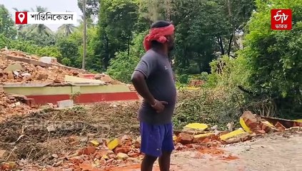 পুরসভার নিষেধাজ্ঞা উপেক্ষা, সম্পূর্ণ গুঁড়িয়ে দেওয়া হল অবনঠাকুরের 'আবাস'
