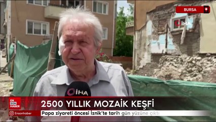 Papa ziyareti öncesi İznik’te tarih gün yüzüne çıktı