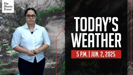 Today's Weather, 5 P.M. | June 2, 2025