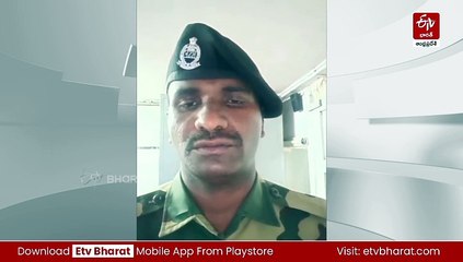 దేశం కోసం పోరాడుతున్నా - నా కుటుంబానికి రక్షణ ఏది: జవాన్​ వీడియో వైరల్​