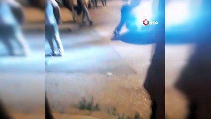 Bursa'da sokak ortasında film gibi olay
