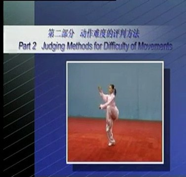2005 Wushu Rules Judging Methods TJQ / TJJ - Regole Movimenti | Scoring Quality Difficulty Movements Transition