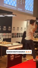 El momento histórico en el que el actual campeón del mundo en ajedrez derrota a Magnus Carlsen por primera