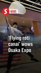 Malaysia's 'flying roti canai' draws long queues at Expo 2025 in Osaka
