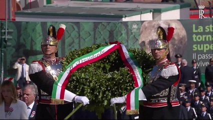 Mattarella apre le celebrazioni per la Festa della Repubblica