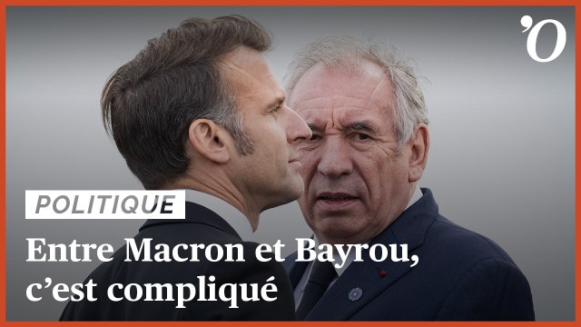 Entre Emmanuel Macron et François Bayrou, c’est compliqué
