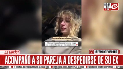 Mujer necesitó "despedirse" de su ex para casarse con su actual pareja
