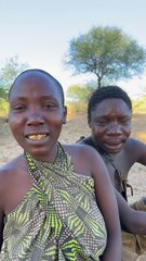 Hadzabe Tribe bush people say names of new countries for the first time ever 😅