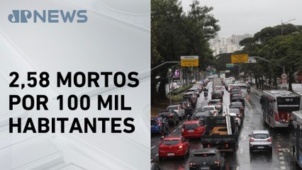 São Paulo tem a menor taxa de mortes no trânsito entre capitais do Brasil